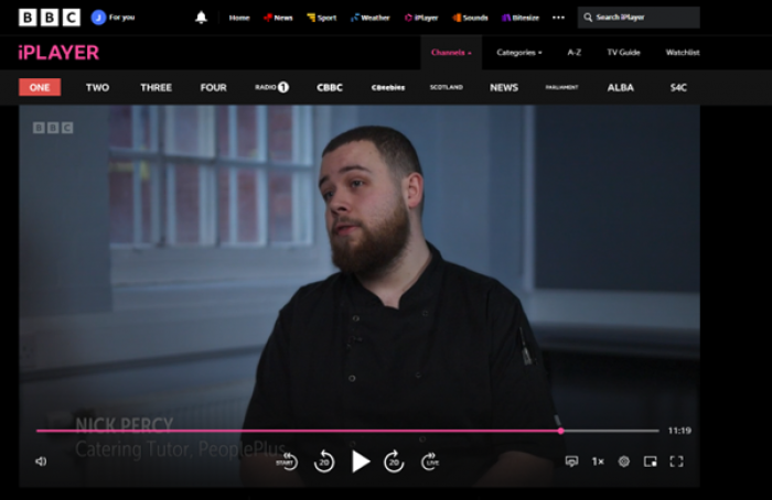 Clip from BBc Crimewatch